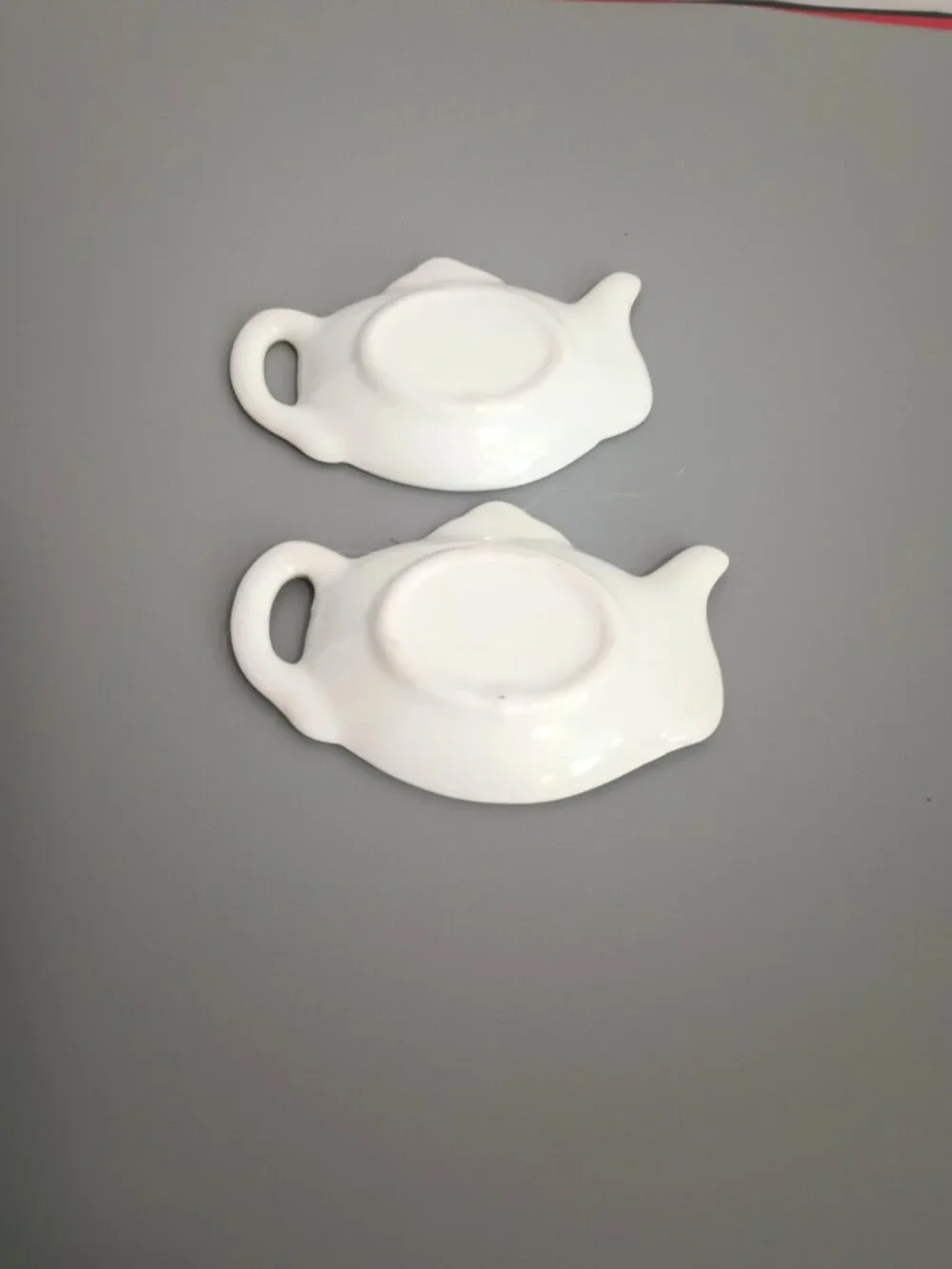 Vintage Andrea By Sadek Tea Bag Holder Set Ceramic Yellow Floral Pansy